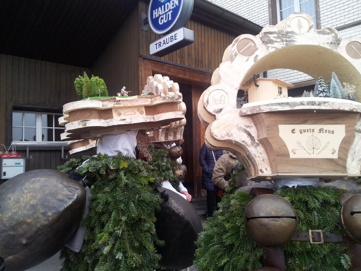 Hotel Garni Traube B&B Schwellbrunn المظهر الخارجي الصورة